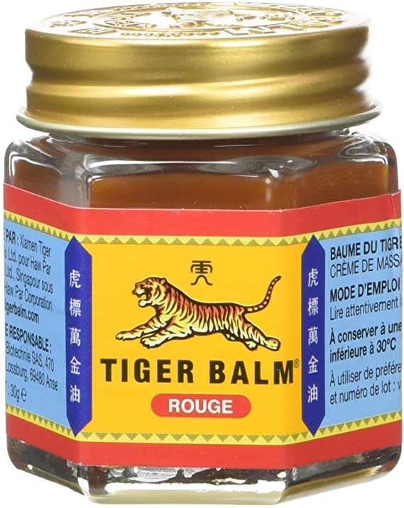 TIGER BALM Suppléments Onguent analgésique baume du tigre puissant 18g